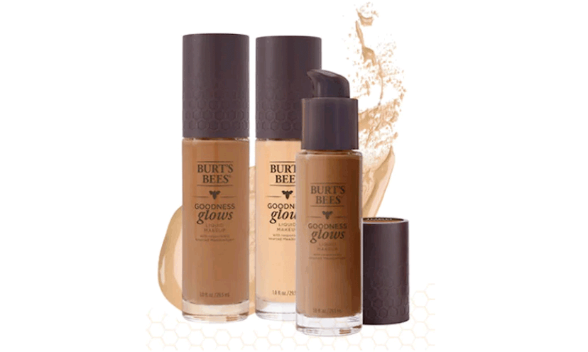 Get a FREE Burt’s Bees Goodness Glows Liquid Foundation!