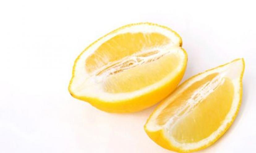 Lemon – Saving Your Shower Curtain