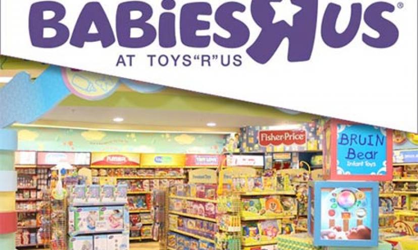 Get a Free $10 Babies R Us Gift Card! – Get it Free