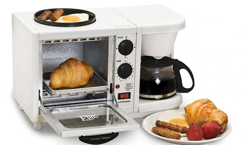 Maxi-Matic Elite Cuisine 3 in 1 Breakfast Station – Only $34.99!