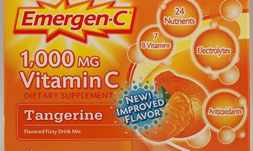 Get a Free Sample from Emergen-C!