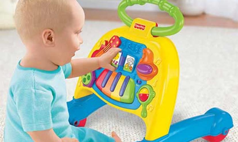 fisher price musical walker