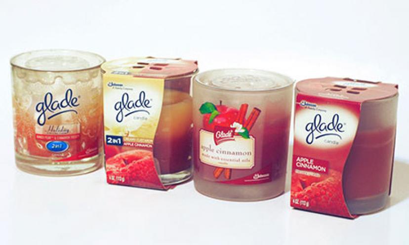 Glade Jar Candles: $1.00 Off Two!