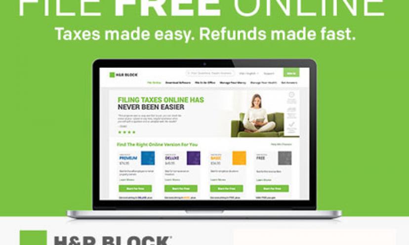 can i file my taxes for free with h&r block