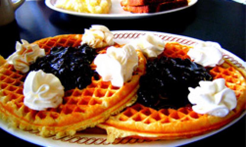 Free Flavored Waffle at Waffle House!