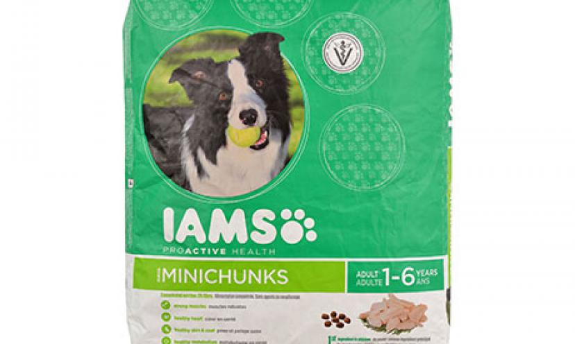 Save 1 00 On Any One Bag Of IAMS Dry Dog Food Get It Free