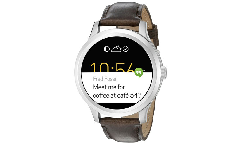 fossil touch screen smart watch