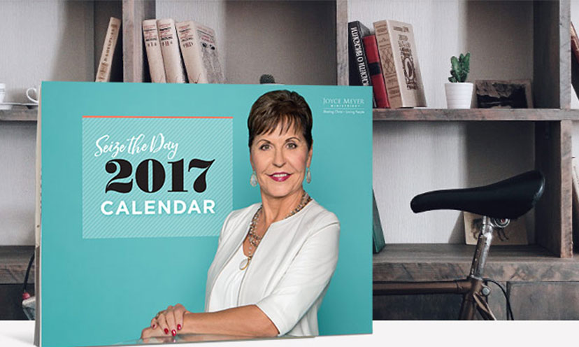 Get a FREE 2017 Joyce Meyer Ministries Calendar! – Get It Free