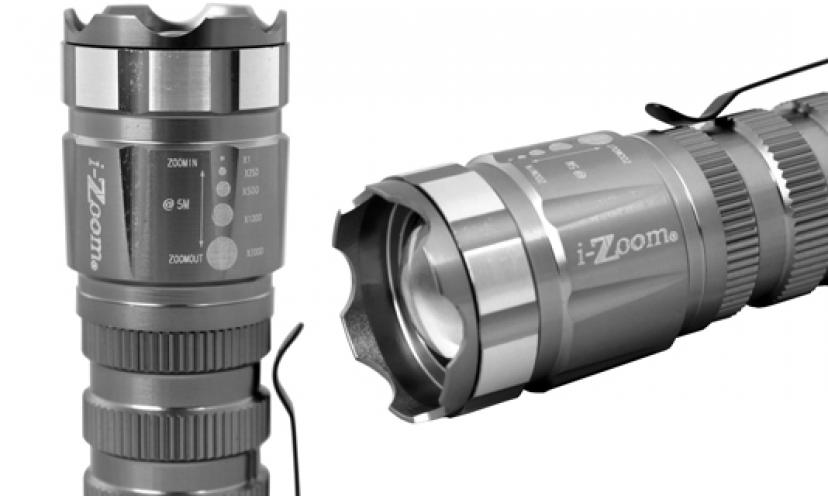 Adjustable Beam Cree XPG Flashlight