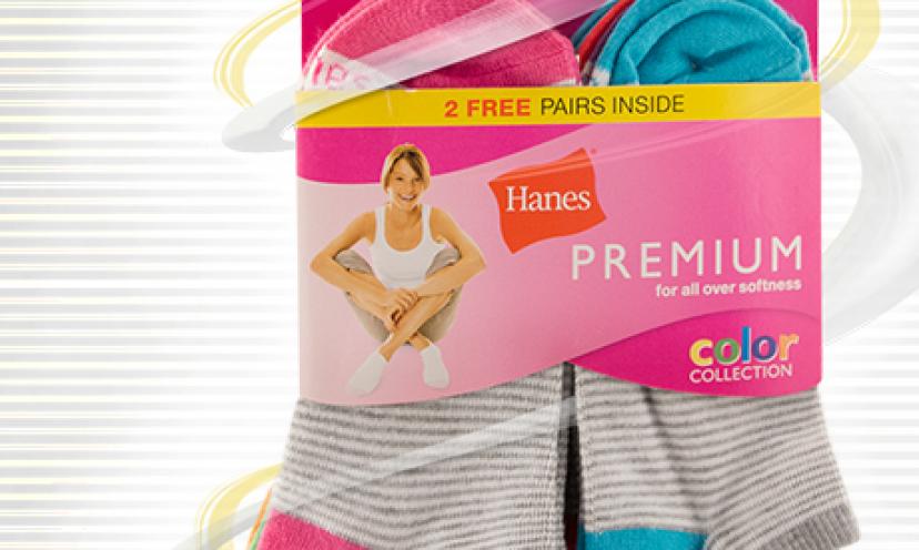 Free Pack of Hanes Sock!