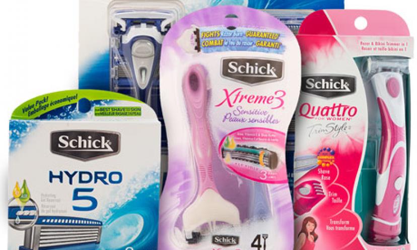 Free Shick Razor Sample!