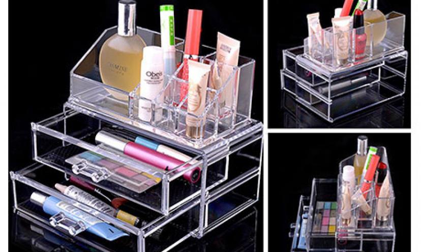 Get 40% Off on Ohuhu Makeup Cosmetics Organizer!