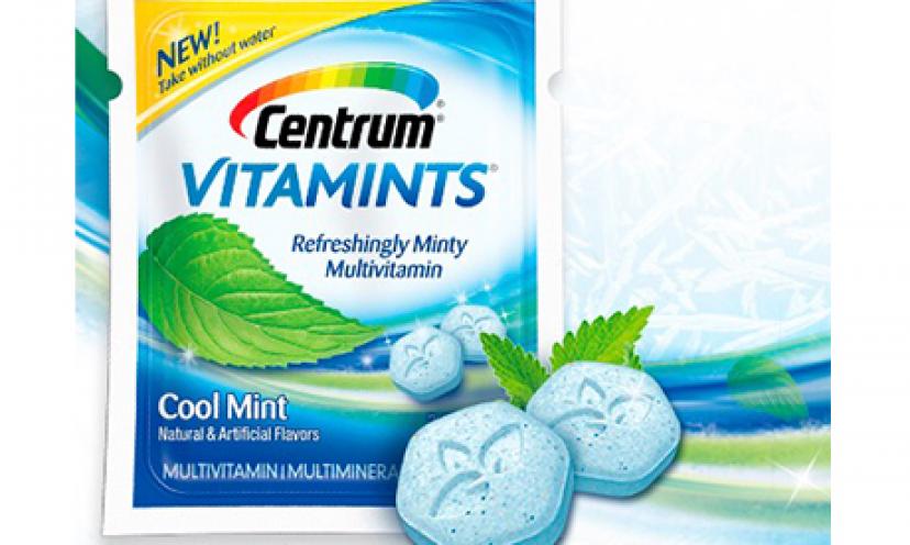 Get your FREE sample of Centrum VitaMints