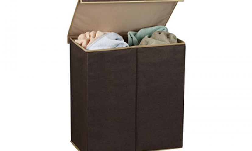 Get 11% Off on Household Essentials Double Hamper Laundry Sorter! – Get ...