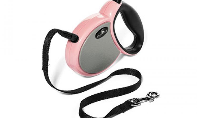 Save 63% Off Dogloveit Designer Automatic Retractable Dog Leash!