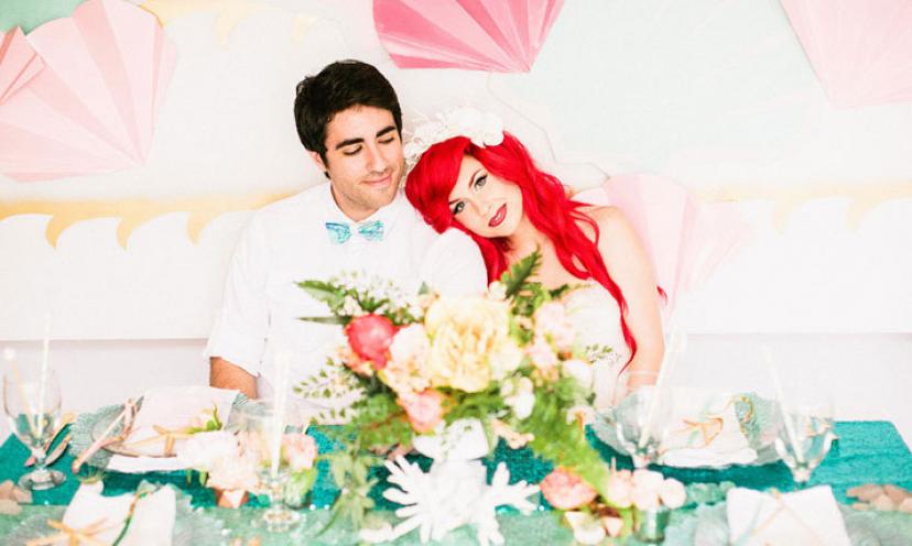 This Little Mermaid Themed Wedding Will Make Disney Fans Go WILD!