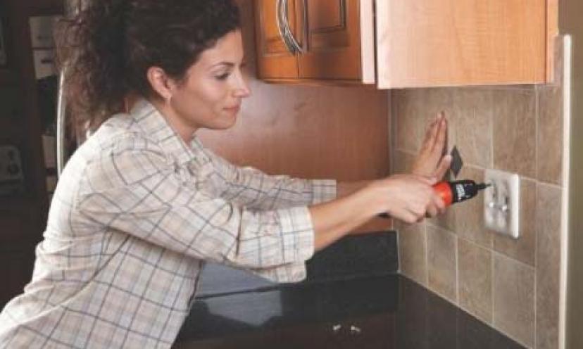 Get the Black & Decker Cordless Screwdriver for 47% Off!