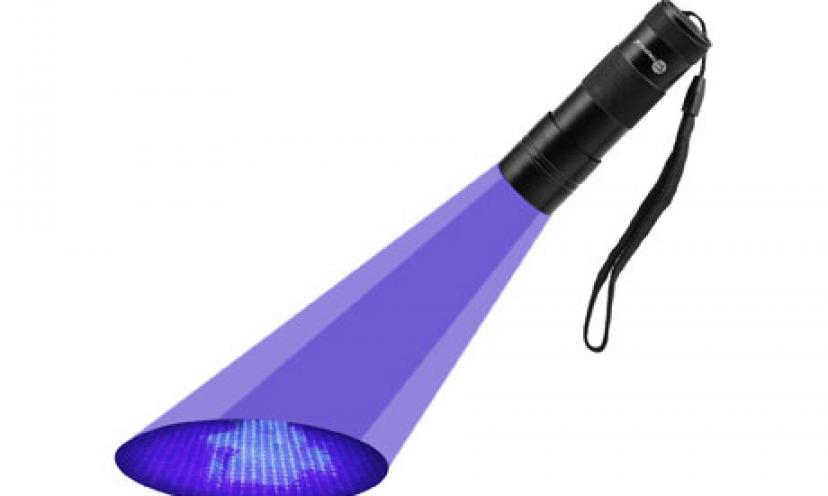 Enjoy 82% Off on TaoTronics Pet UV Urine & Stain Detector!