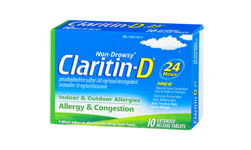 Save 4.00 on One ClaritinD Allergy Product! Get It Free