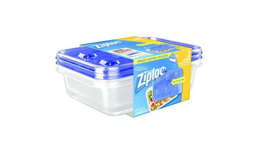 Save $1.00 on any Two Ziploc Containers!