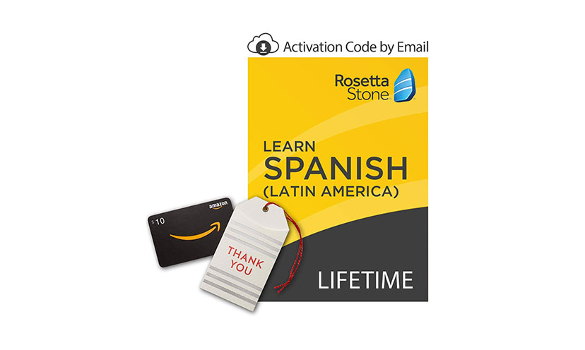 free rosetta stone activation code spanish