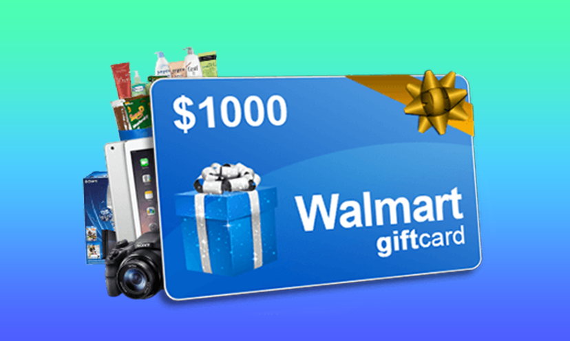 Enter to Win a $1,000 Walmart Gift Card! - Get it Free