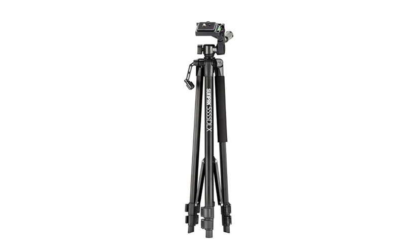 Save 75 on a Sunpak 55” Aluminum Tripod! Get it Free