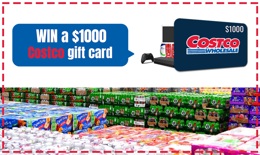 Enter to Win a $1,000 Costco Gift Card! - Get it Free