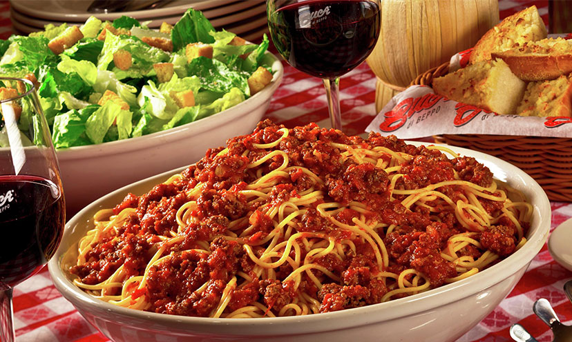 buca di beppo gluten free pasta
