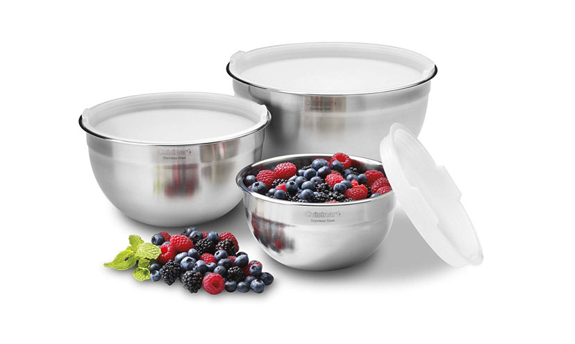 cuisinart stainless steel mixing bowls