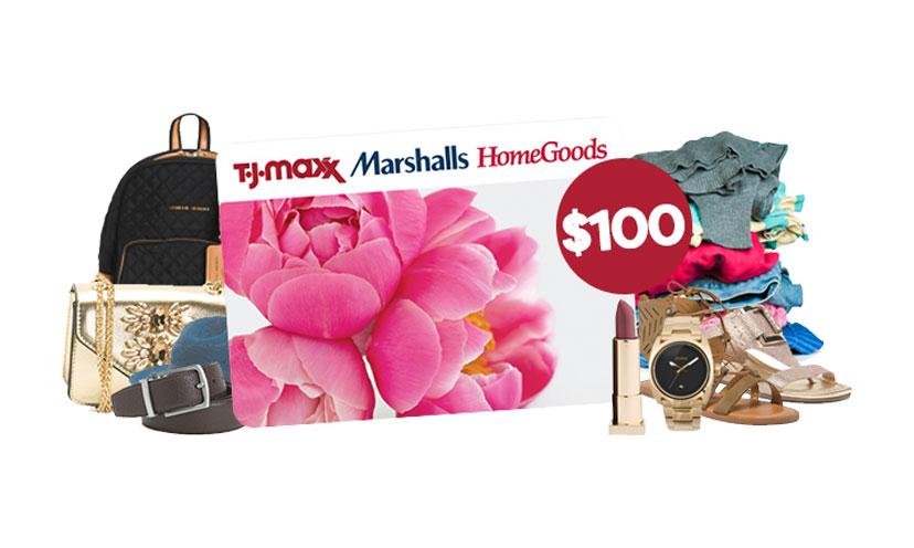 Enter to Win a $100 TJ Maxx Gift Card! - Get it Free