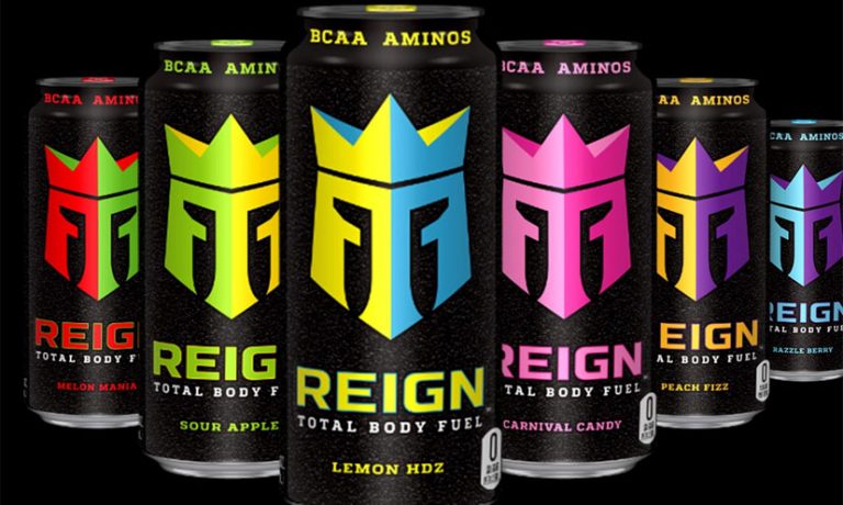 reign energy drink white gummy bear