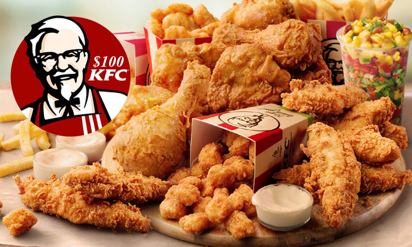 Get A Kfc Gift Card Worth 100 Get It Free