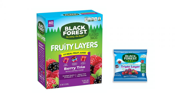 Save 35 On Black Forest Fruity Layered 40 Pack Fruit Snacks Get It Free   Deals BlackForestGummies 01  690 384 