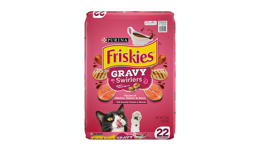 Save 60 on a Purina Friskies Dry Cat Food 22Pound Bag! Get it Free