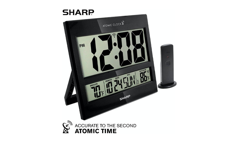 Save 35 On A Sharp Atomic Clock Get It Free