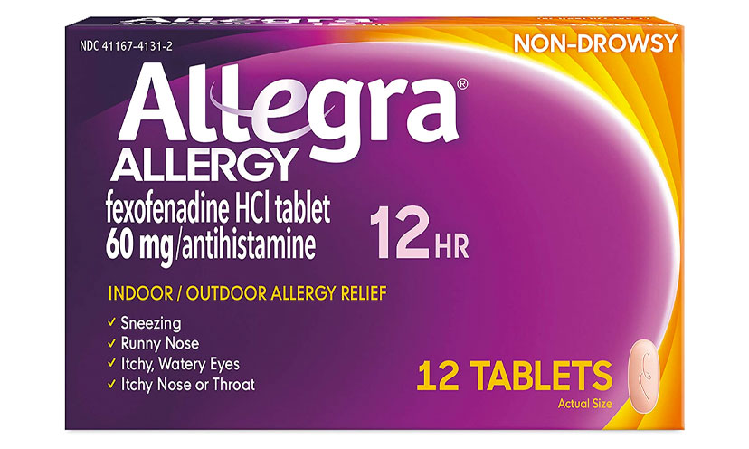 Save 30 On Allegra Adult Non Drowsy Antihistamine Get It Free