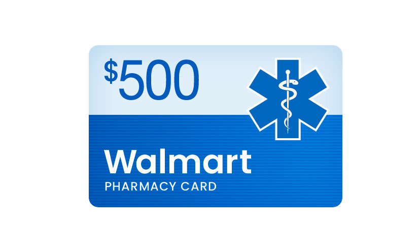 Get a $500 Walmart Pharmacy Gift Card! - Get it Free
