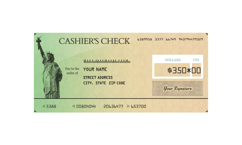 Get A $350 Cashiers Check! – Get It Free