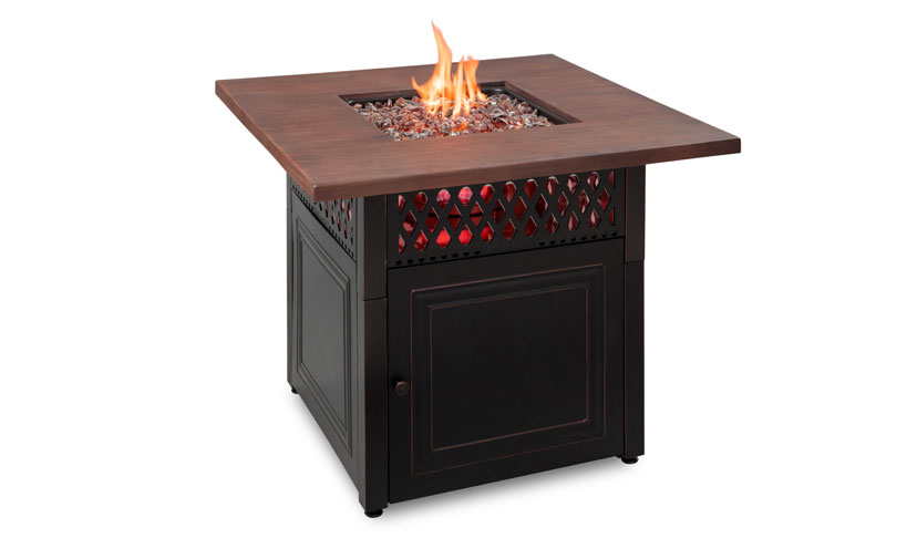 dual heat fire pit and patio heater