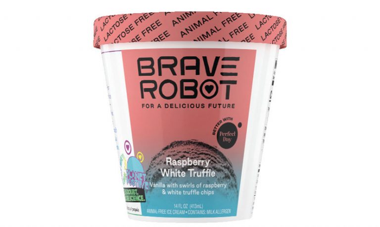 how is brave robot ice cream made