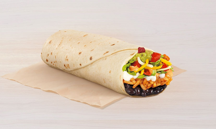 Taco Bell Fiesta Veggie Burrito - www.inf-inet.com